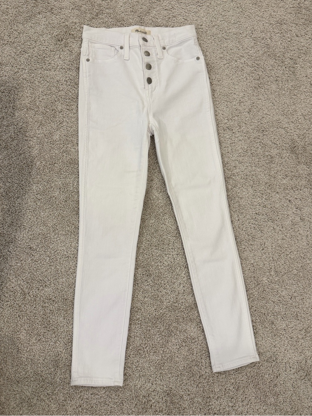 Madewell 10” high-rise skinny crop size 26 EUC